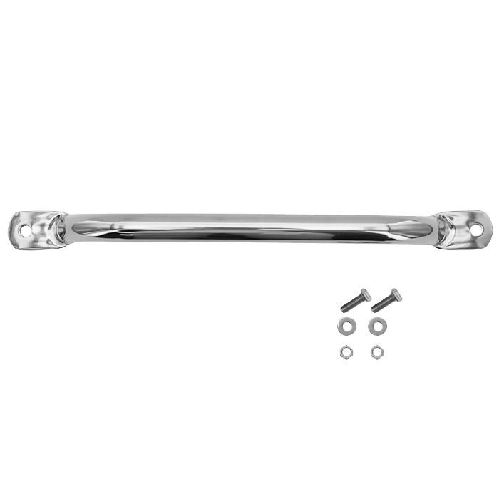 Smittybilt Dash Grab Bar, Stainless Steel | 1955-1986 Jeep CJ5, CJ7, CJ8 Scrambler, 7409 Smittybilt Dash Grab Bar, Stainless Steel | 1955-1986 Jeep CJ5, CJ7, CJ8 Scrambler, 7409