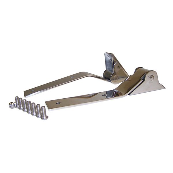 Rt Off-Road Tailgate Hinges, Stainless Steel, Pair | 1987-1995 Jeep Wrangler YJ, RT34049 Rt Off-Road Tailgate Hinges, Stainless Steel, Pair | 1987-1995 Jeep Wrangler YJ, RT34049