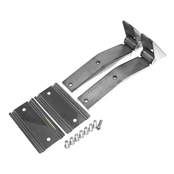 Rt Off-Road Tailgate Hinges, Stainless Steel, Pair | 1997-2006 Jeep Wrangler TJ & Wrangler Rt Off-Road Tailgate Hinges, Stainless Steel, Pair | 1997-2006 Jeep Wrangler TJ & Wrangler