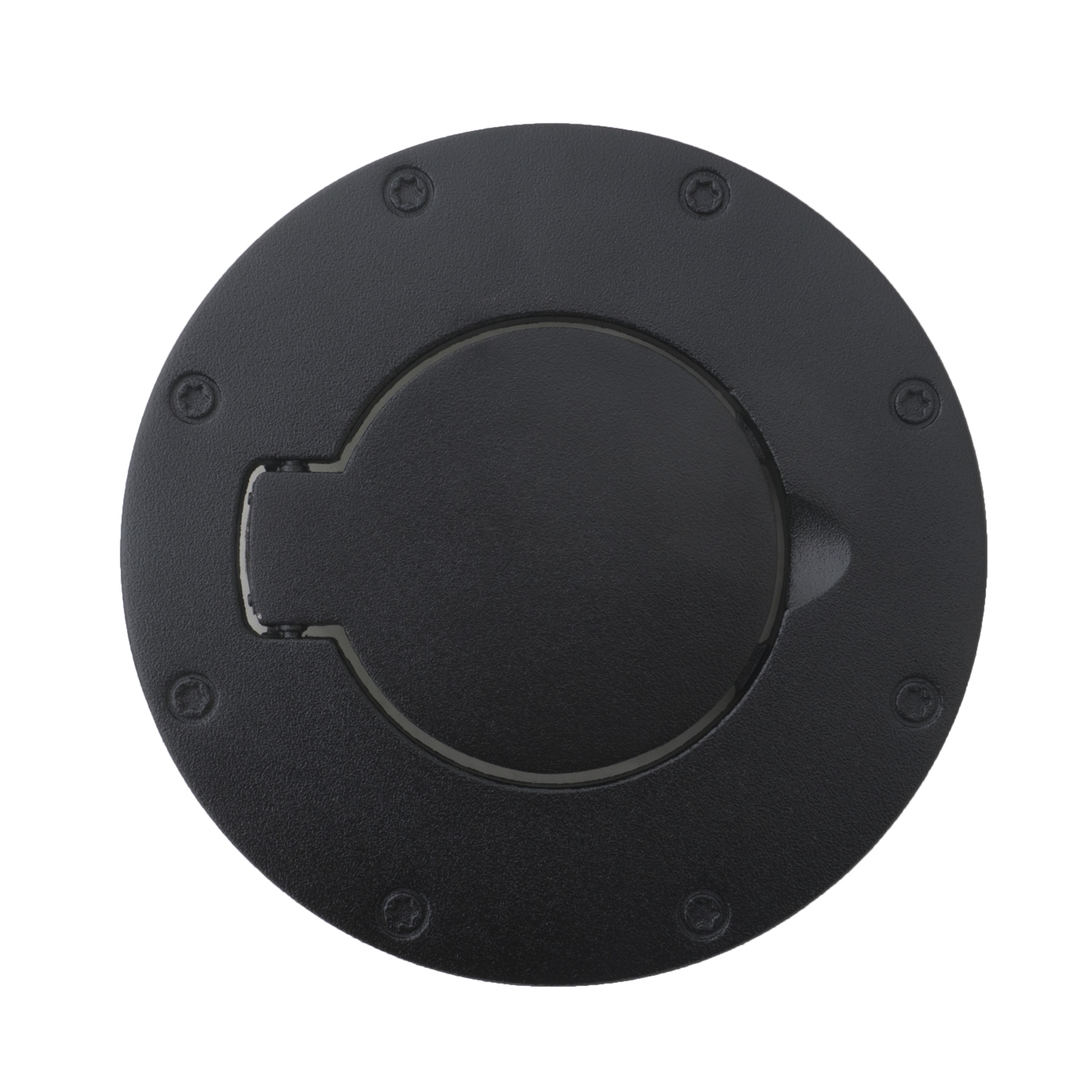 Rampage Fuel Door Billet Style, Non-Locking, Textured Black | 2007-2018 Jeep Wrangler JK & Rampage Fuel Door Billet Style, Non-Locking, Textured Black | 2007-2018 Jeep Wrangler JK &