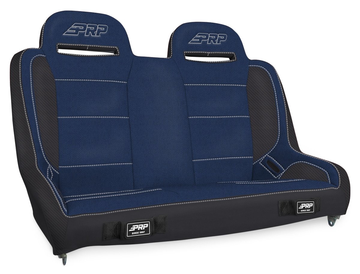 Prp Elite Series Rear Bench Seat For Jeep Jku, Blue And Black | 2007-2018 Jeep Wrangler JK
