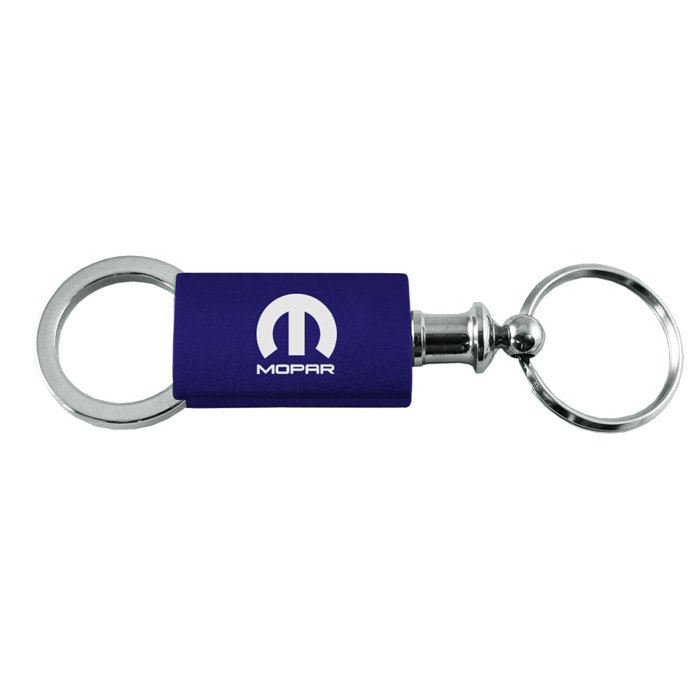 Au-Tomotive Gold Anodized Aluminum Valet Keychain With Mopar Logo, Navy, AGI-KC3718MOP-NVY Au-Tomotive Gold Anodized Aluminum Valet Keychain With Mopar Logo, Navy, AGI-KC3718MOP-NVY