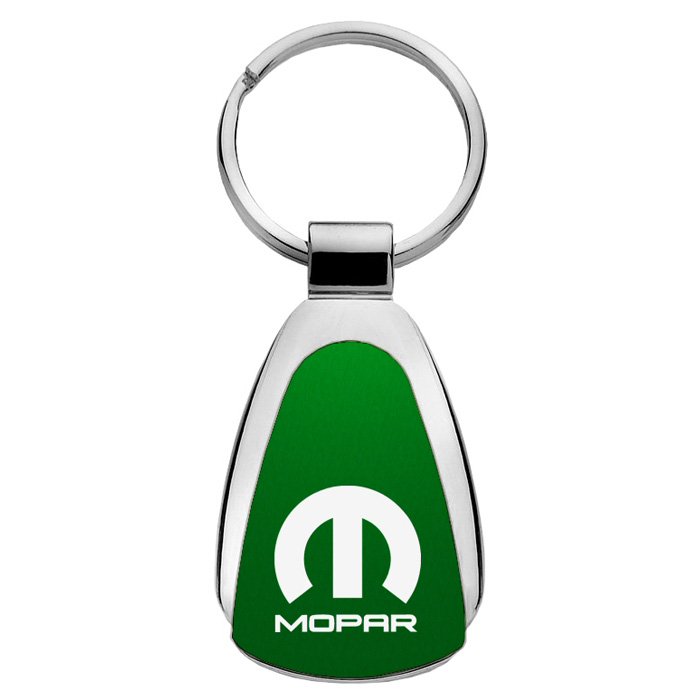 Au-Tomotive Gold Teardrop Keychain With Mopar Logo, Green, AGI-KCGRMOP Au-Tomotive Gold Teardrop Keychain With Mopar Logo, Green, AGI-KCGRMOP