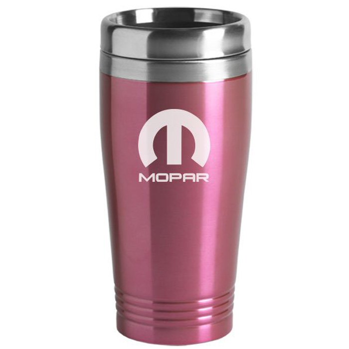 Au-Tomotive Gold Tumbler With Mopar Logo, Pink, AGI-TM150MOP-PNK Au-Tomotive Gold Tumbler With Mopar Logo, Pink, AGI-TM150MOP-PNK