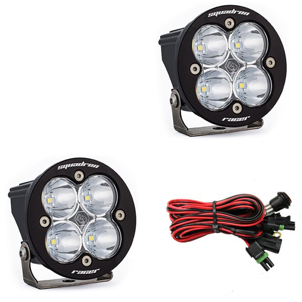 Baja Designs Squadron-R Racer Edition Spot Beam Led Lights, Black, Pair, BAJA-737801 Baja Designs Squadron-R Racer Edition Spot Beam Led Lights, Black, Pair, BAJA-737801