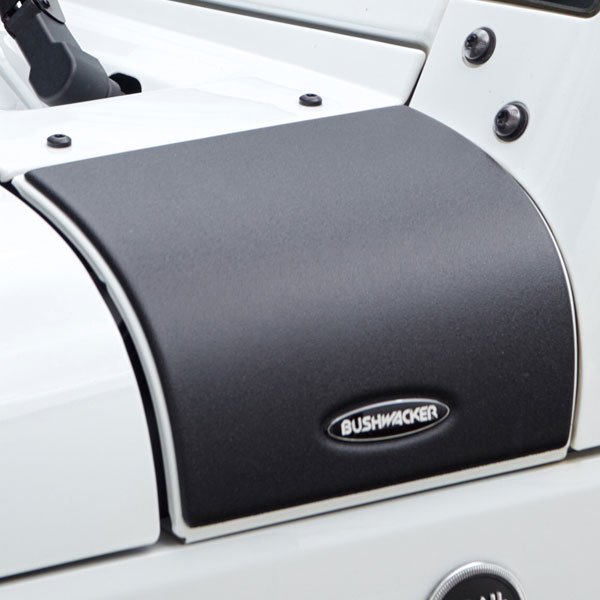 Bushwacker Cowl Covers, Matte Black, Pair | 2007-2017 Jeep Wrangler JK & Wrangler Unlimited JK, Bushwacker Cowl Covers, Matte Black, Pair | 2007-2017 Jeep Wrangler JK & Wrangler Unlimited JK,