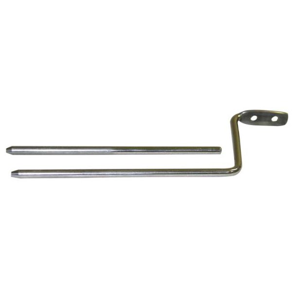 Drake Off Road Visor Rod Set, Stainless Steel | 1966-1977 Ford Bronco, C6TZ-96041101S Drake Off Road Visor Rod Set, Stainless Steel | 1966-1977 Ford Bronco, C6TZ-96041101S