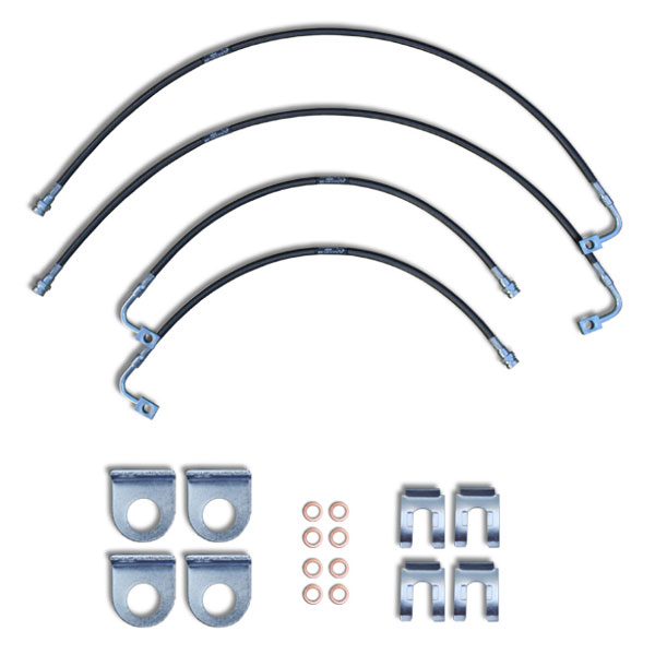 Crown Performance Extended Brake Lines Kit 0-1 Crown Performance Extended Brake Lines Kit 0-1