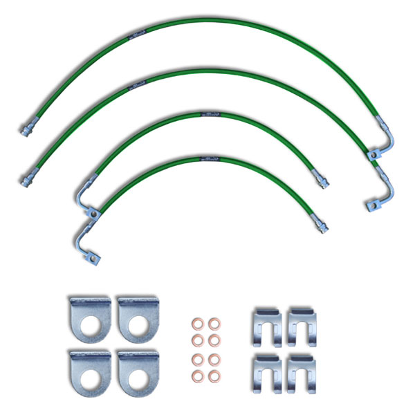Crown Performance Extended Brake Lines Kit 0-1 Crown Performance Extended Brake Lines Kit 0-1