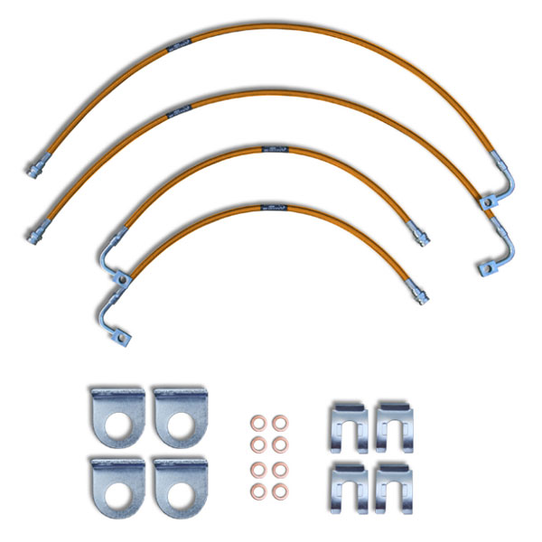 Crown Performance Extended Brake Lines Kit 0-1 Crown Performance Extended Brake Lines Kit 0-1