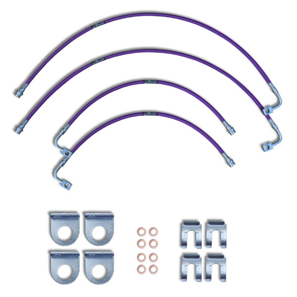 Crown Performance Extended Brake Lines Kit 0-1 Crown Performance Extended Brake Lines Kit 0-1