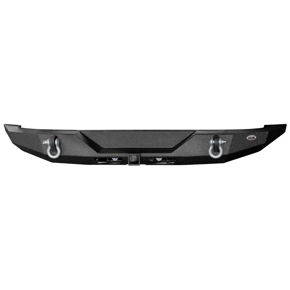 Dv8 Off-Road Full Width Rear Bumper, Steel, Textured Black | 2007-2017 Jeep Wrangler JK and Dv8 Off-Road Full Width Rear Bumper, Steel, Textured Black | 2007-2017 Jeep Wrangler JK and