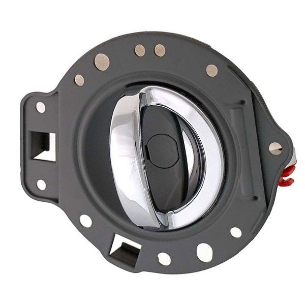 Dorman Front Interior Door Handle, Right Side, Black With Chrome Lever | 2006-2010 Jeep Commander Dorman Front Interior Door Handle, Right Side, Black With Chrome Lever | 2006-2010 Jeep Commander