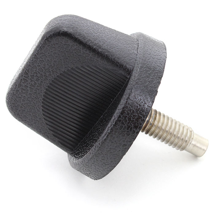 Rugged Ridge Interior Windshield Frame Knob, Black, Sold Individually | 1976-1986 Jeep CJ5, CJ7, Rugged Ridge Interior Windshield Frame Knob, Black, Sold Individually | 1976-1986 Jeep CJ5, CJ7,