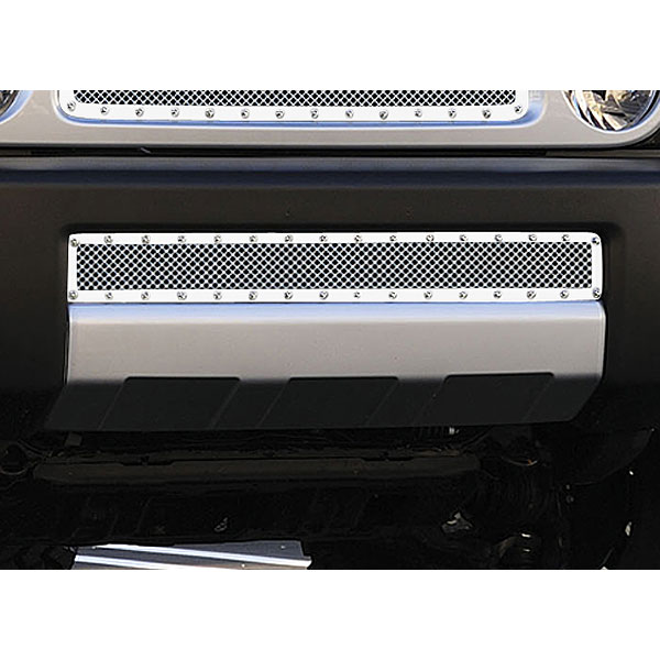 T-Rex X-Metal Series Studded Front Bumper Grille, Polished Stainless Steel | 2007-2013 Toyota FJ T-Rex X-Metal Series Studded Front Bumper Grille, Polished Stainless Steel | 2007-2013 Toyota FJ