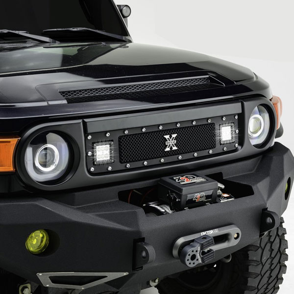 T-Rex Torch Series Led Light Grille | 2007-2013 Toyota FJ Cruiser, TRX-6319321 T-Rex Torch Series Led Light Grille | 2007-2013 Toyota FJ Cruiser, TRX-6319321
