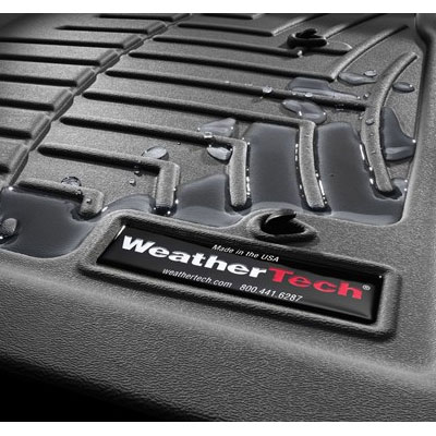 Weathertech Digitalfit Front & Rear Floor Liner Kit, Black | 1997-2001 Jeep Cherokee XJ,