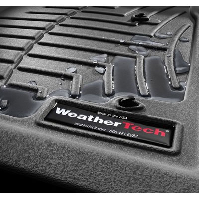 Weathertech Digitalfit Front & Rear Floor Liner Kit, Grey | 2013-2015 Jeep Grand Cherokee WK, Weathertech Digitalfit Front & Rear Floor Liner Kit, Grey | 2013-2015 Jeep Grand Cherokee WK,