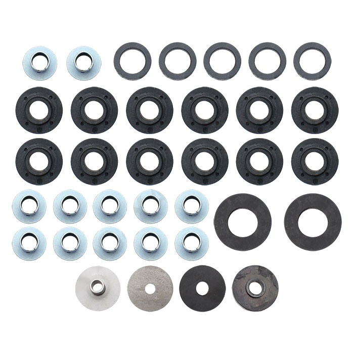 Crown Body Mount Bushing Kit | 1979-1986 Jeep CJ5, CJ7, CJ8 Scrambler, 5462446K Crown Body Mount Bushing Kit | 1979-1986 Jeep CJ5, CJ7, CJ8 Scrambler, 5462446K