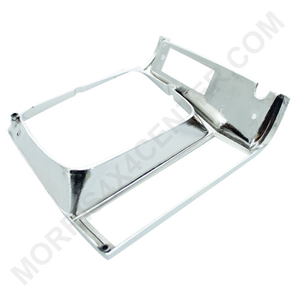 Crown Headlight Bezel, Chrome, Right Side | 1984-1990 Jeep Cherokee XJ & Comanche MJ, 55002244 Crown Headlight Bezel, Chrome, Right Side | 1984-1990 Jeep Cherokee XJ & Comanche MJ, 55002244
