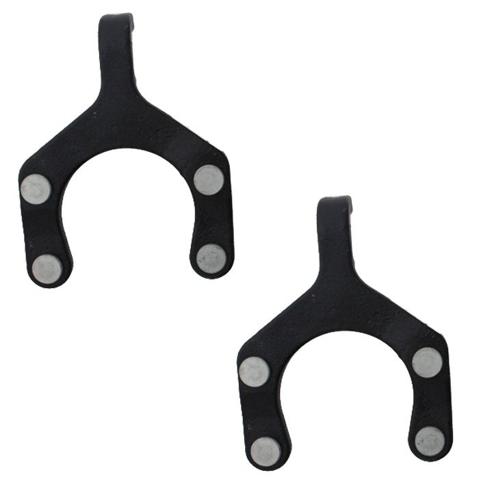 Crown Front Tow Hooks, Pair | 2007-2017 Jeep Wrangler JK & Wrangler Unlimited JK, 52060378K