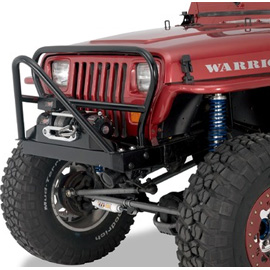 Warrior Stinger & Grille Hoop Winch Mount, Black | 1987-1995 Jeep Wrangler YJ, WAR59020 Warrior Stinger & Grille Hoop Winch Mount, Black | 1987-1995 Jeep Wrangler YJ, WAR59020