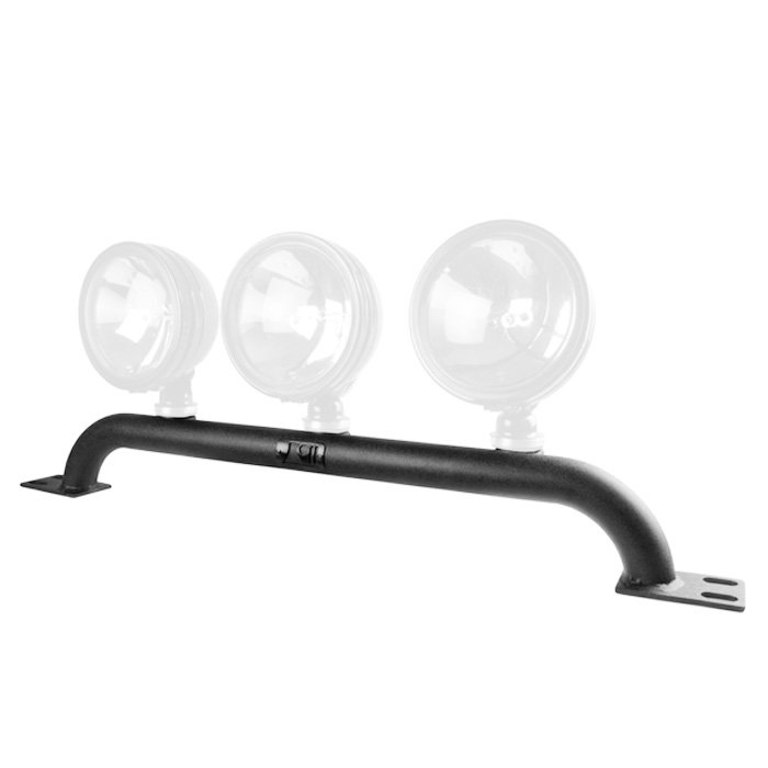 Rugged Ridge Bumper Mounted Light Bar, Textured Black | 1997-2006 Jeep Wrangler TJ & Wrangler Rugged Ridge Bumper Mounted Light Bar, Textured Black | 1997-2006 Jeep Wrangler TJ & Wrangler