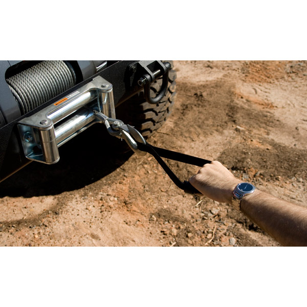 Rugged Ridge Ultimate Winch Grab Handle Strap, Black, 15102.01 Rugged Ridge Ultimate Winch Grab Handle Strap, Black, 15102.01