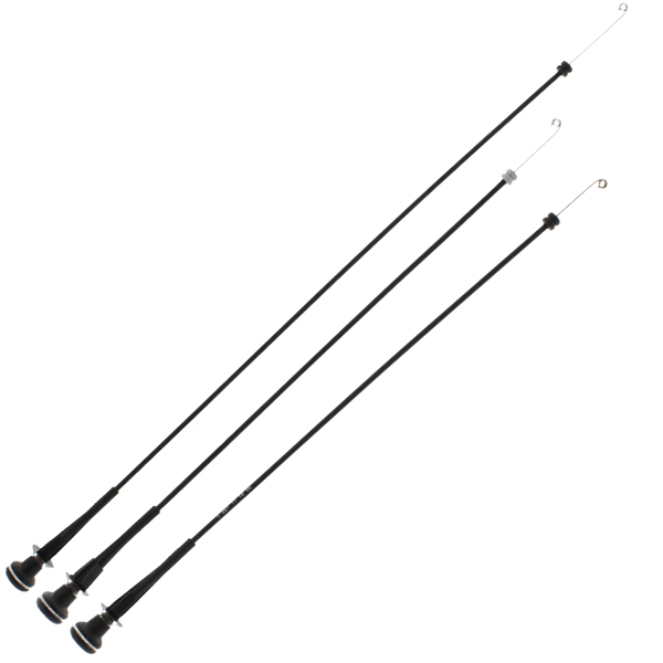 Crown Control Cable Kit With Bezels And Knobs | 1978-1986 Jeep CJ5, CJ7, CJ8 Scrambler, 5463657K Crown Control Cable Kit With Bezels And Knobs | 1978-1986 Jeep CJ5, CJ7, CJ8 Scrambler, 5463657K
