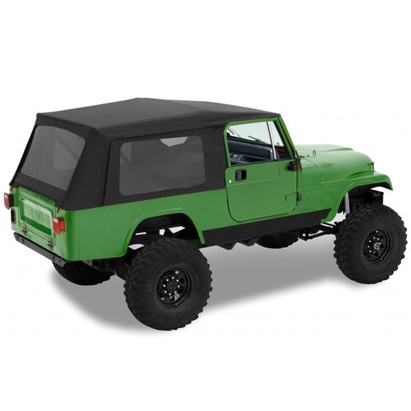 Bestop Supertop With Tinted Rear Windows, Complete Soft Top, Fits Full Steel Doors, Black Denim Bestop Supertop With Tinted Rear Windows, Complete Soft Top, Fits Full Steel Doors, Black Denim