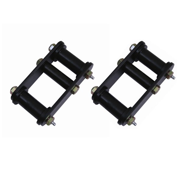 Rugged Ridge Heavy Duty Front Shackles, Greaseable With Black Bushings, Pair, Suspension Parts Rugged Ridge Heavy Duty Front Shackles, Greaseable With Black Bushings, Pair, Suspension Parts