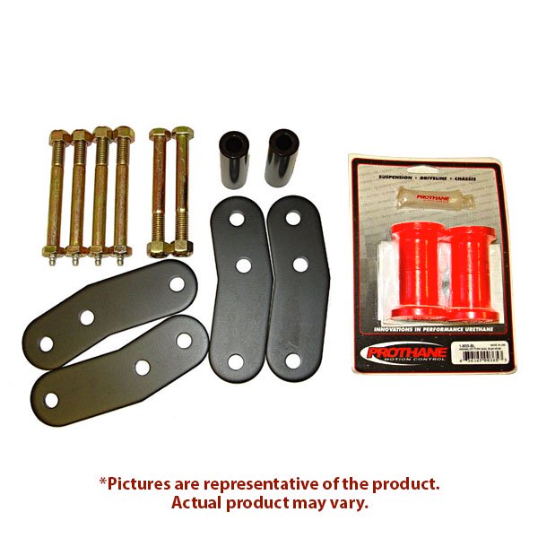 Rugged Ridge Heavy Duty Front Shackles, Greaseable With Red Bushings, Pair, Suspension Parts Rugged Ridge Heavy Duty Front Shackles, Greaseable With Red Bushings, Pair, Suspension Parts