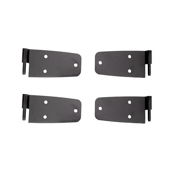 Rugged Ridge Full Door Hinge Set, Black, 4 Piece | 1976-1993 Jeep Wrangler YJ, CJ5, CJ7, & CJ8 Rugged Ridge Full Door Hinge Set, Black, 4 Piece | 1976-1993 Jeep Wrangler YJ, CJ5, CJ7, & CJ8