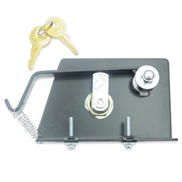 Rugged Ridge Hood Lock With Side To Side Hood Latch, Black | 1997 Jeep Wrangler TJ, HL3 Rugged Ridge Hood Lock With Side To Side Hood Latch, Black | 1997 Jeep Wrangler TJ, HL3