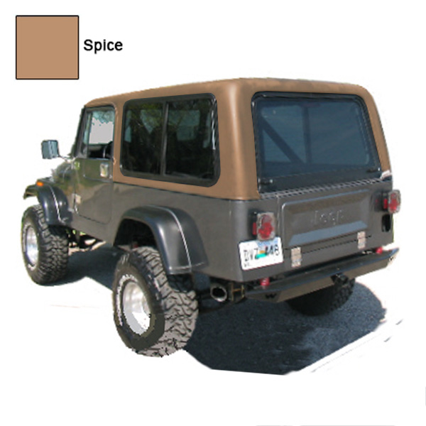 Xtreme Tops 1 Piece Hardtop, in Spice Brown | 1981-1986 Jeep CJ8 Scrambler, CJ8HTT Xtreme Tops 1 Piece Hardtop, in Spice Brown | 1981-1986 Jeep CJ8 Scrambler, CJ8HTT