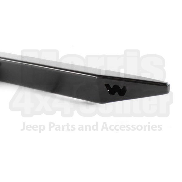 Warn Rear Rock Crawler Bumper With 2"" Receiver Black, Will Not Accept Tire Carrier | 1976-1986 Jeep -  W61860