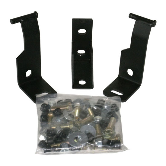 Tuffy Security Products Mounting Kit For Security Drawers, Black | 1987-1995 Jeep Wrangler YJ,