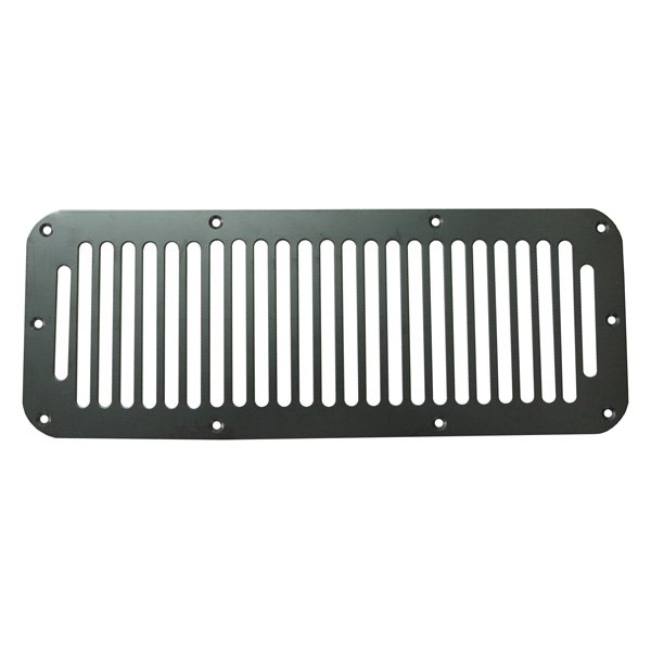 Rugged Ridge Cowl Vent Cover, Semi Gloss Black | 1976-1995 Jeep CJ5, CJ7, CJ8, Wrangler YJ, 7606 Rugged Ridge Cowl Vent Cover, Semi Gloss Black | 1976-1995 Jeep CJ5, CJ7, CJ8, Wrangler YJ, 7606