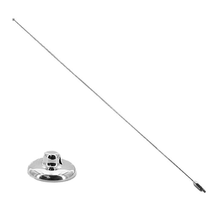 Rugged Ridge Radio Antenna Cover, Stainless Steel | 1998-2006 Jeep Wrangler TJ & Unlimited TJL, 7468 Rugged Ridge Radio Antenna Cover, Stainless Steel | 1998-2006 Jeep Wrangler TJ & Unlimited TJL, 7468
