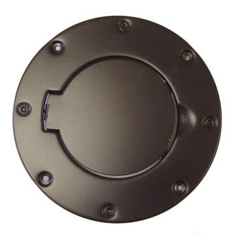Rampage Fuel Door Billet Style, Non-Locking, Black Powder Coat, Aluminum | 1997-2006 Jeep Wrangler Rampage Fuel Door Billet Style, Non-Locking, Black Powder Coat, Aluminum | 1997-2006 Jeep Wrangler