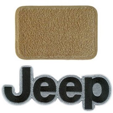 Lloyd Mats Ultimat Antelope Front Floor Mat Set With Black Jeep Logo, 2 Piece Set | 2014-2017 Jeep Lloyd Mats Ultimat Antelope Front Floor Mat Set With Black Jeep Logo, 2 Piece Set | 2014-2017 Jeep