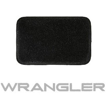 Lloyd Mats Ultimat Black Front Floor Mat Set With Silver Wrangler Logo, 2 Piece Set | 2014-2017 Lloyd Mats Ultimat Black Front Floor Mat Set With Silver Wrangler Logo, 2 Piece Set | 2014-2017