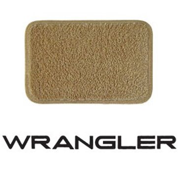 Lloyd Mats Ultimat Antelope Front Floor Mat Set With Black Wrangler Logo, 2 Piece Set | 2014-2017 Lloyd Mats Ultimat Antelope Front Floor Mat Set With Black Wrangler Logo, 2 Piece Set | 2014-2017