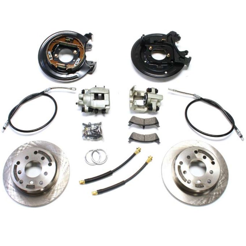Teraflex Rear Disc Brake Conversion Kit For Chrysler 8.25 Teraflex Rear Disc Brake Conversion Kit For Chrysler 8.25