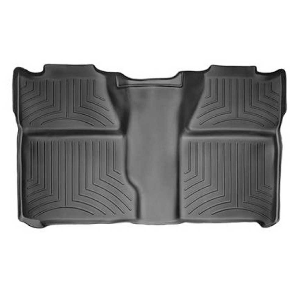 Weathertech Digitalfit Rear Floorliner, 1 Piece, Black | 2004-2007 Chevrolet Silverado 1500-Crew Weathertech Digitalfit Rear Floorliner, 1 Piece, Black | 2004-2007 Chevrolet Silverado 1500-Crew