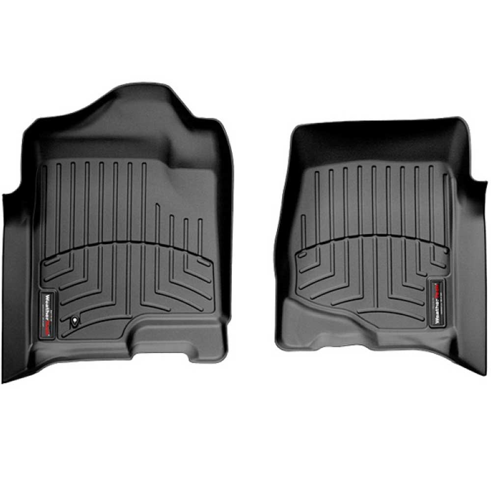 Weathertech Digitalfit Front Floorliners, Black, Pair | 2007-2013 Chevrolet Silverado 1500, Weathertech Digitalfit Front Floorliners, Black, Pair | 2007-2013 Chevrolet Silverado 1500,