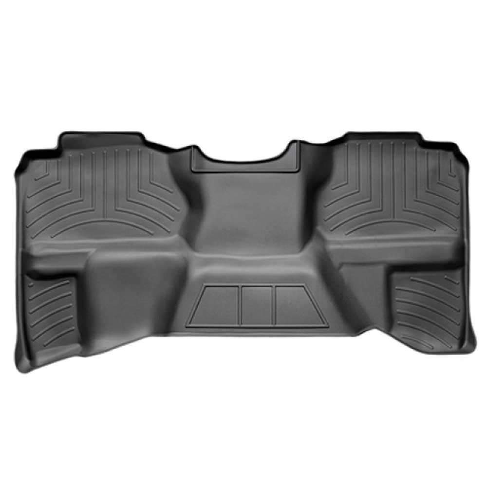 Weathertech Digitalfit Rear Floorliner, 1 Piece, Black | 2007-2013 Chevrolet Silverado Weathertech Digitalfit Rear Floorliner, 1 Piece, Black | 2007-2013 Chevrolet Silverado