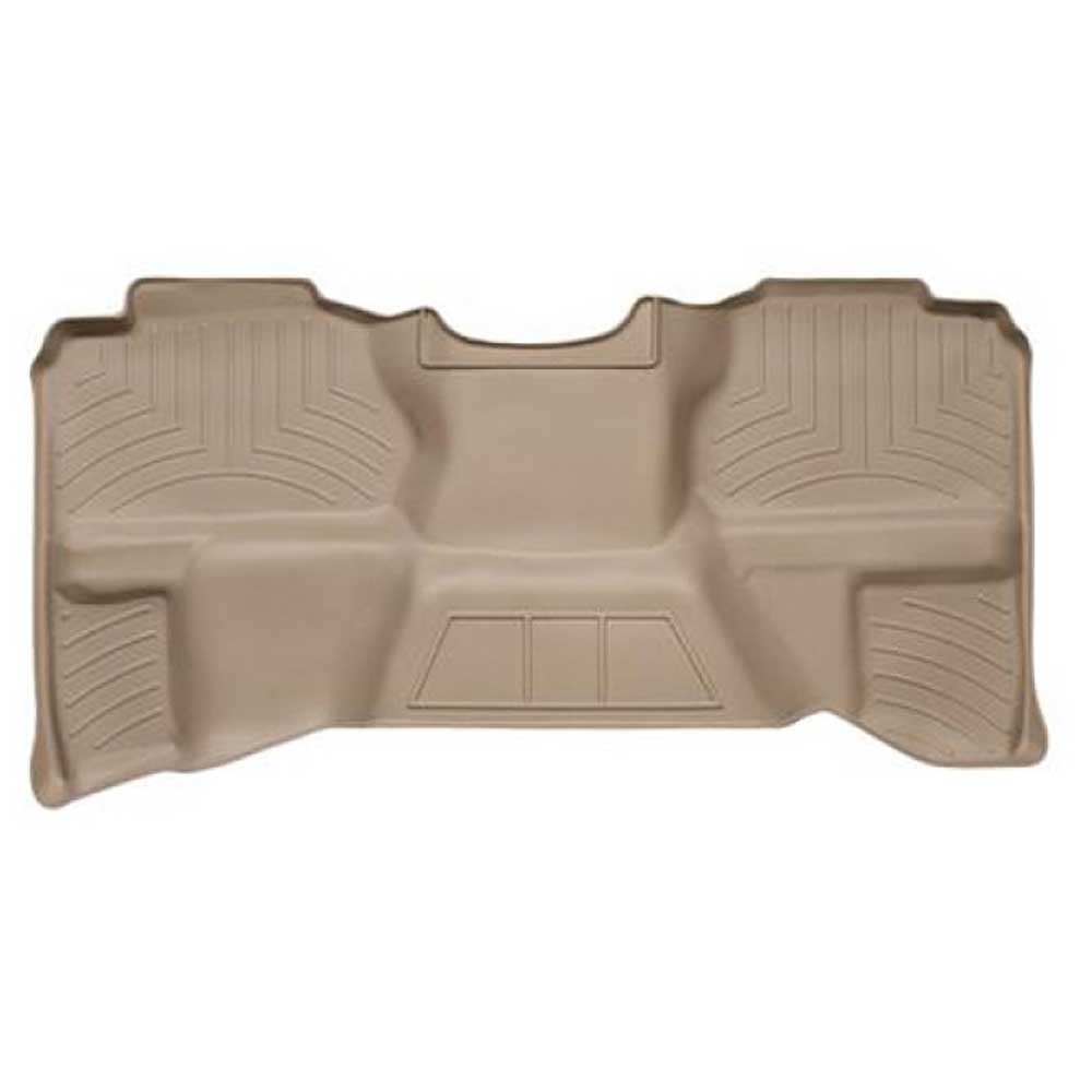 Weathertech Digitalfit Rear Floorliner, 1 Piece, Tan | 2007-2013 Chevrolet Silverado 1500-Extended Weathertech Digitalfit Rear Floorliner, 1 Piece, Tan | 2007-2013 Chevrolet Silverado 1500-Extended