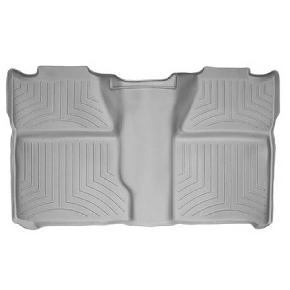 Weathertech Digitalfit Rear Floorliner, 1 Piece, Grey | 2004-2007 Chevrolet Silverado 1500-Crew Weathertech Digitalfit Rear Floorliner, 1 Piece, Grey | 2004-2007 Chevrolet Silverado 1500-Crew