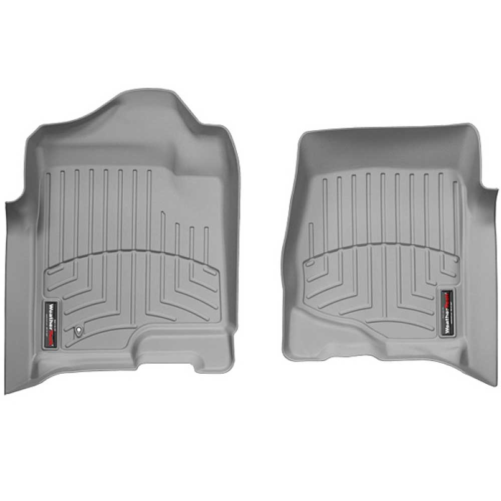 Weathertech Digitalfit Front Floorliners, Grey, Pair | 2007-2013 Chevrolet Silverado 1500, WT-460661 Weathertech Digitalfit Front Floorliners, Grey, Pair | 2007-2013 Chevrolet Silverado 1500, WT-460661